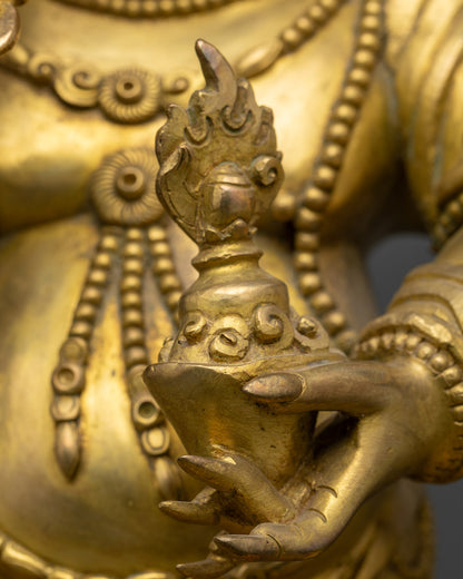 White Mahakala Statue | A Great Protector in Vajrayana Buddhism