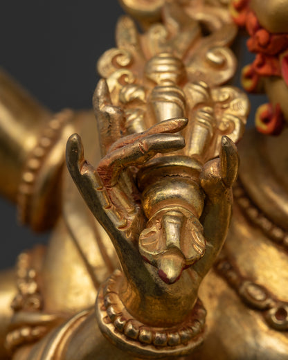 White Mahakala Statue: Spiritual Protection and Harmony