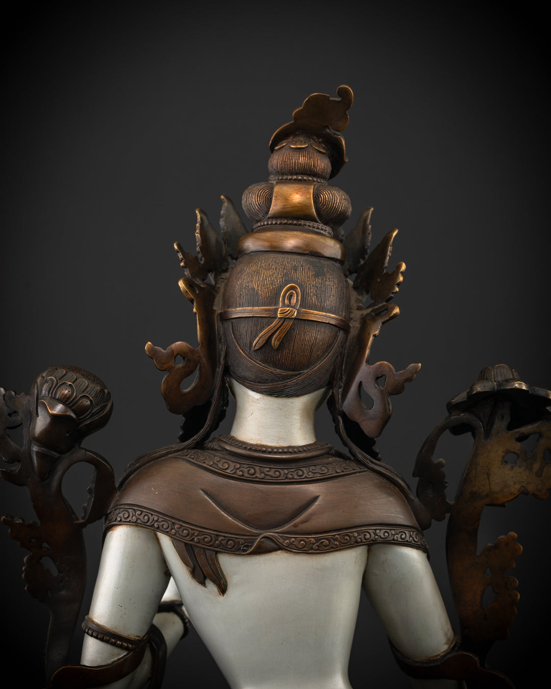 Tibetan White Tara Statue | Himalayan Sacred Art