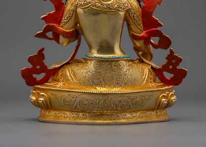 White Tara Statue | Handcrafted Buddhist Goddess