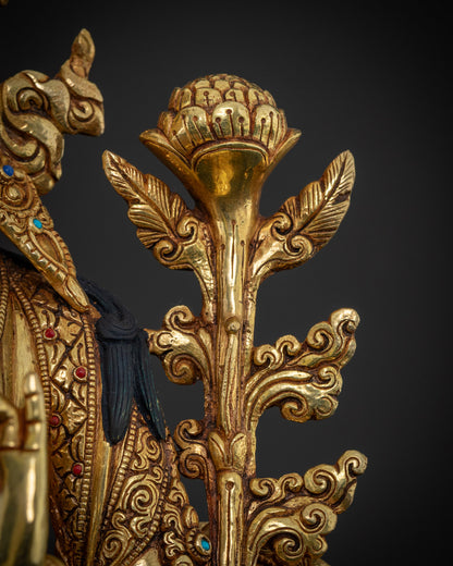 Buddhist White Tara Statue | Handcrafted in Nepal