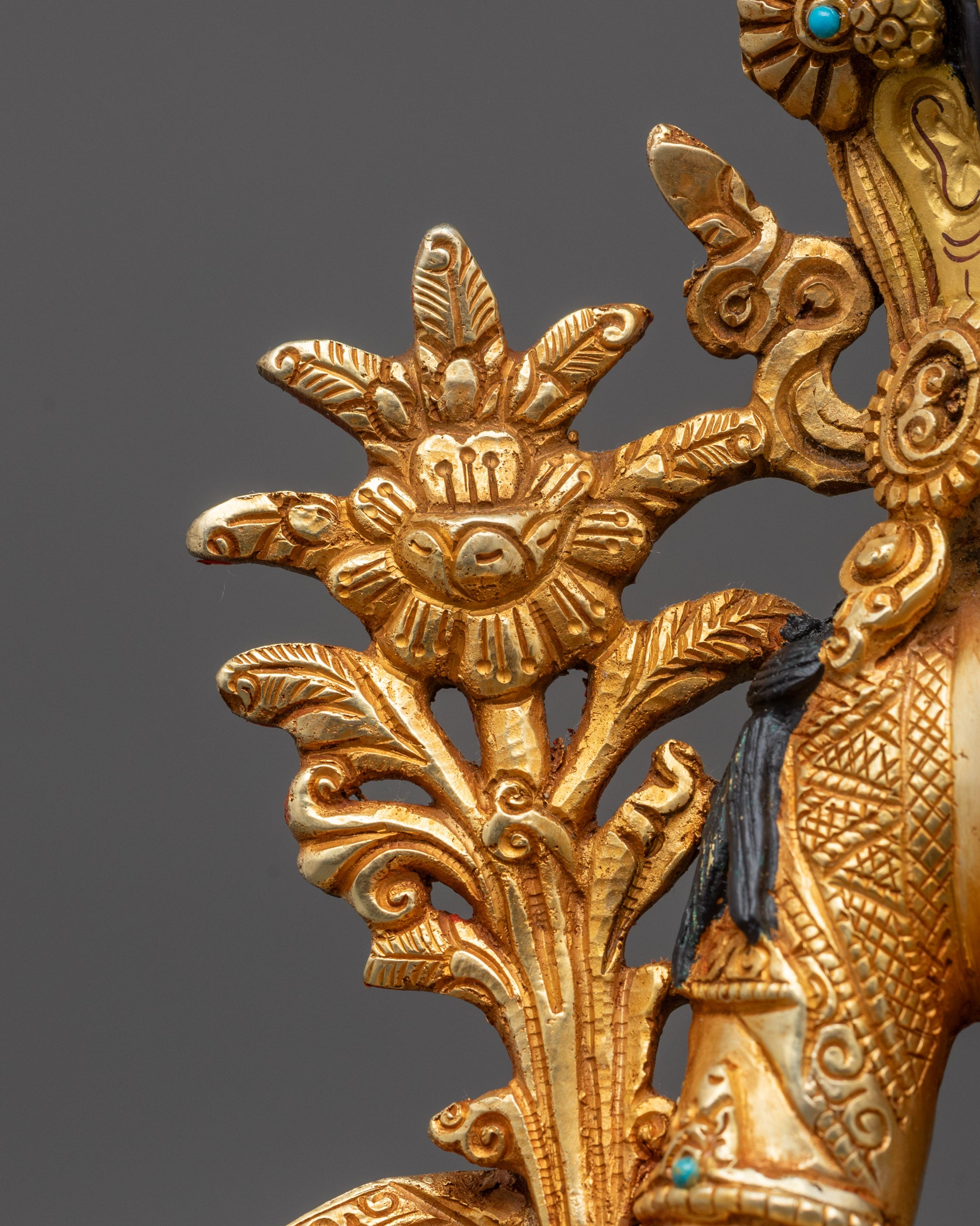 Nepalese White Tara Statue | Artisan Crafted with Consecration Chamber