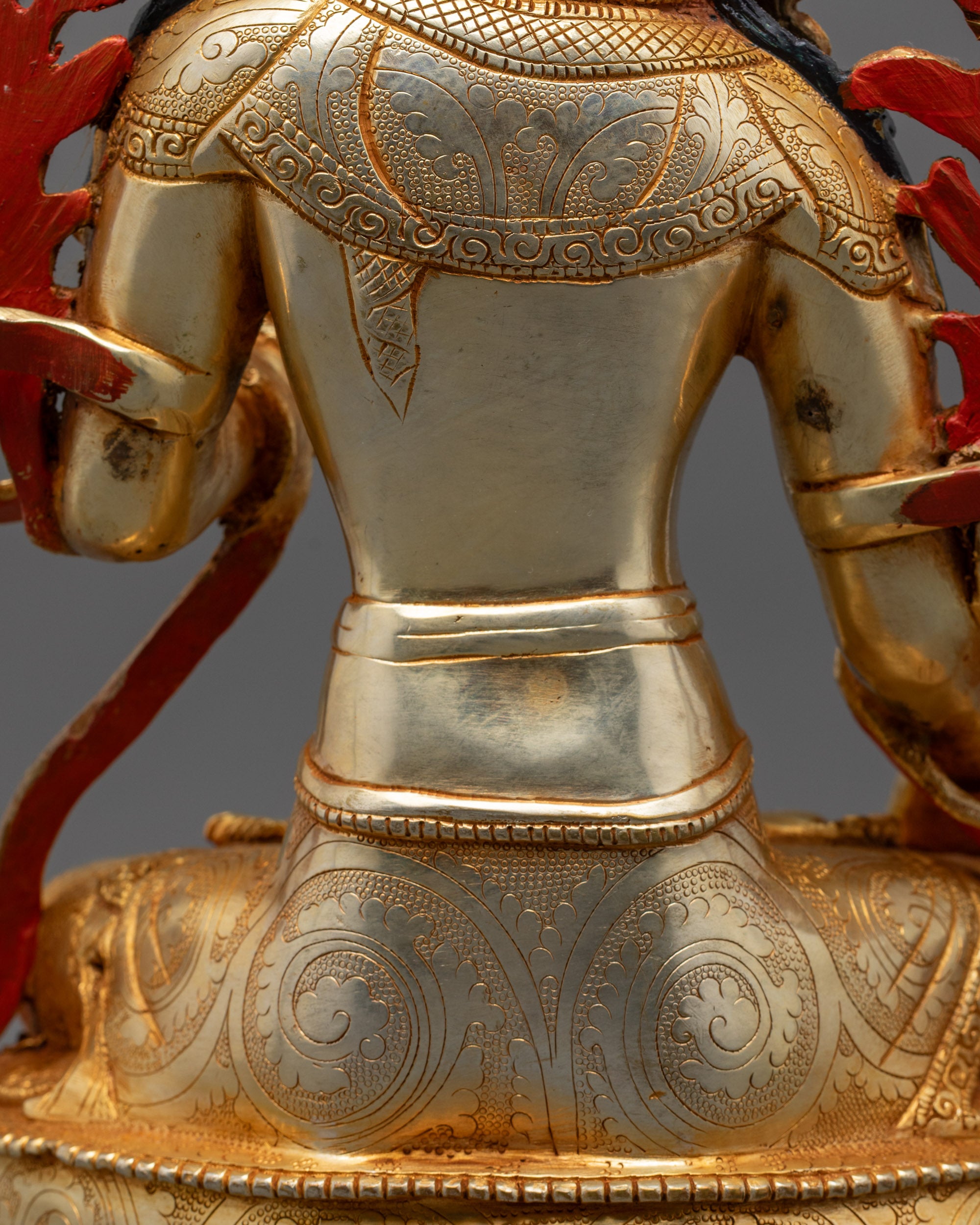 Nepalese White Tara Statue | Artisan Crafted with Consecration Chamber