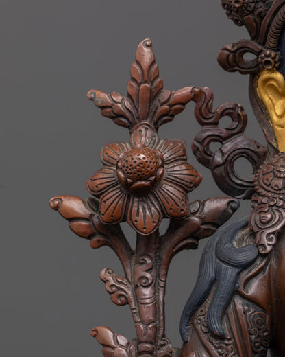 Nepalese White Tara Statue | Handcrafted Vajrayana Bodhisattva