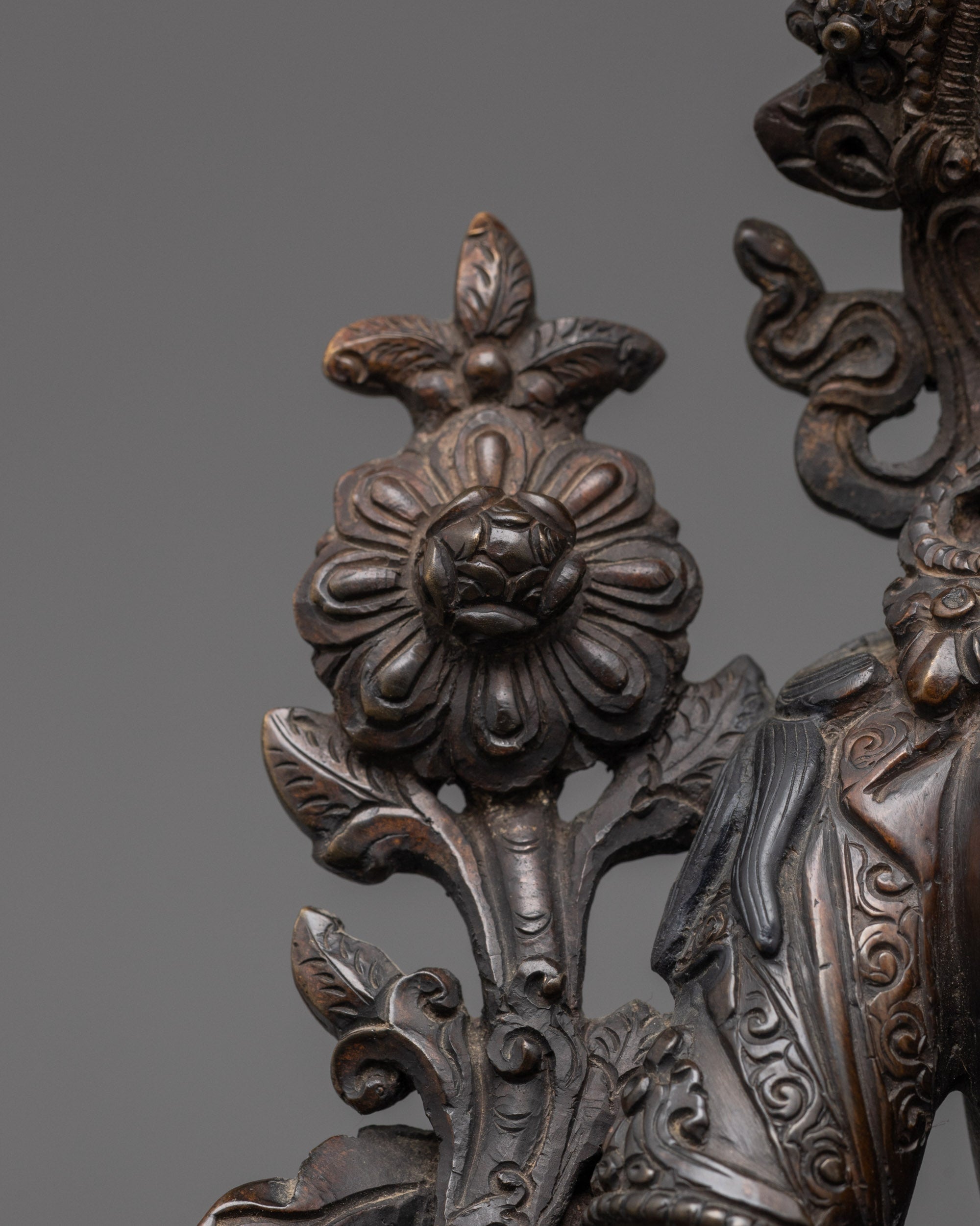 Oxidized Copper White Tara Statue | Himalayan Artwork
