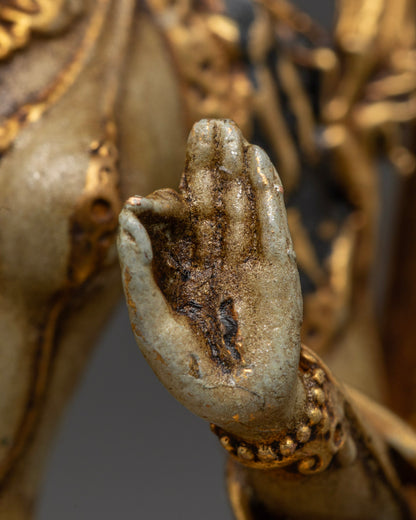 Elegant White Tara Sculpture | Mother of all Buddhas