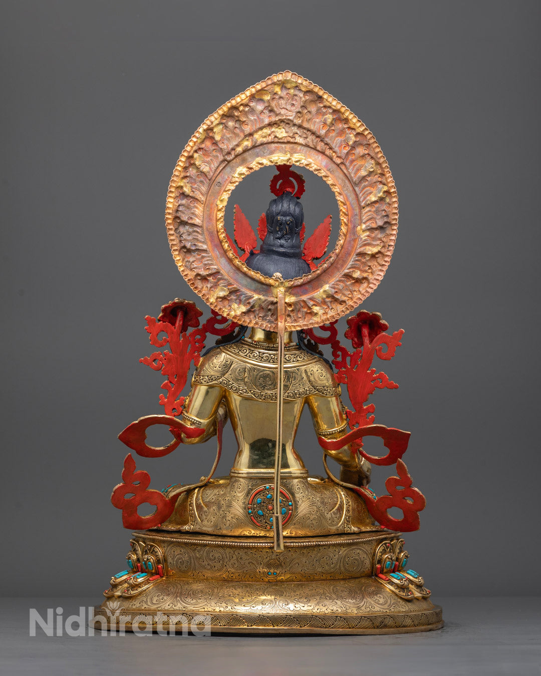 Majestic White Tara Sculpture | Tibetan Buddhist Healing Deity