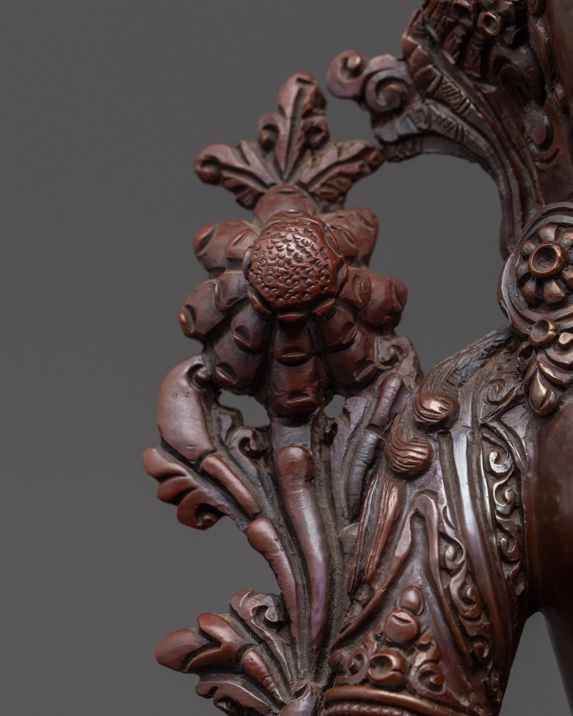 Traditional White Tara Sculpture | Oxidized Tibetan Statue