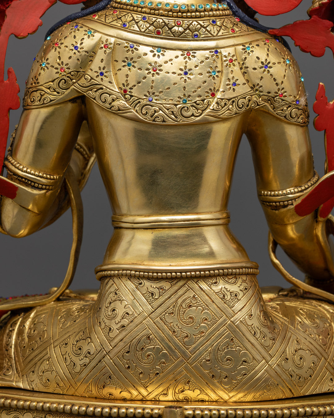 Handcrafted White Tara Statue from Nepal