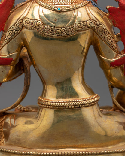 Divine White Tara Statue | Embody Peace and Longevity