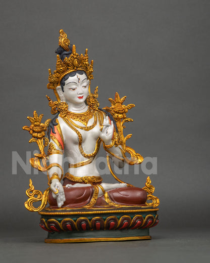 White Tara Statue
