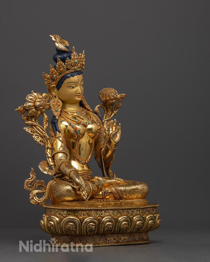 White Tara Statue Bodhisattva of Compassion | Tara Buddha