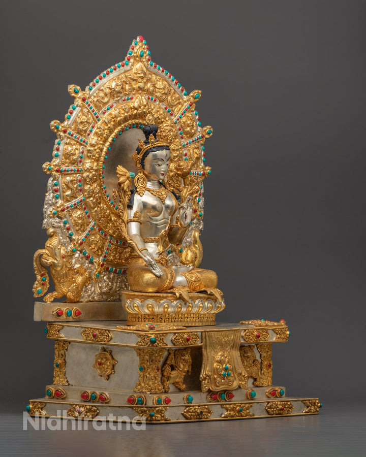 White Tara Statue | Beautifully Crafted Machine-Made Design