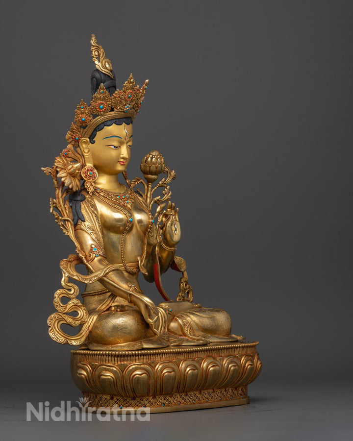 White Tara Goddess Statue for Sale