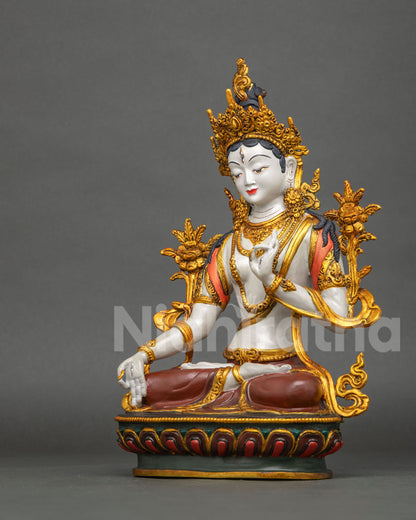 White Tara Statue