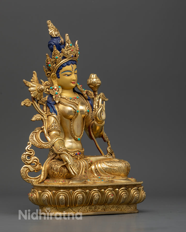 White Tara Statue | Handmade Spiritual Art