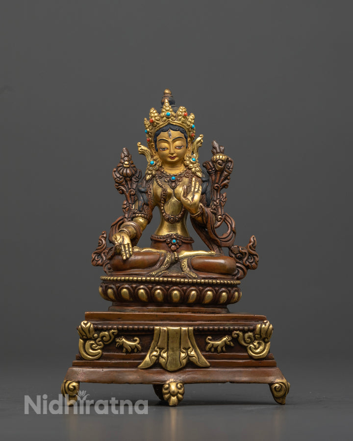 Divine White Tara Statue | Exquisite Handcrafted Buddhist Art