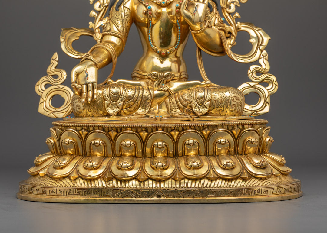 Divine White Tara Statue | Handcrafted Spiritual Home Decor