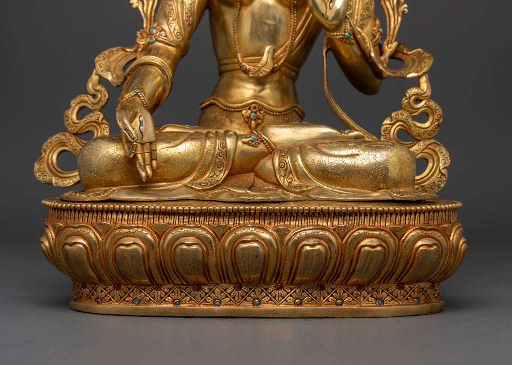 White Tara Goddess Statue for Sale