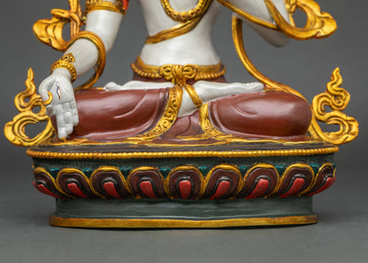 White Tara Statue