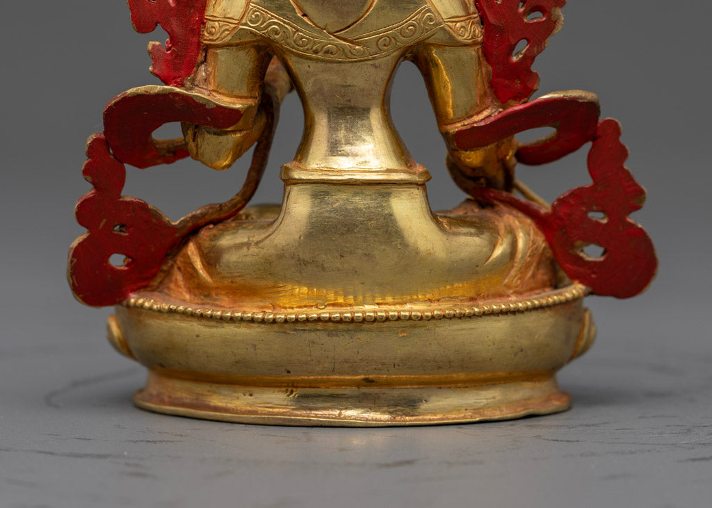 Handmade Buddhist White Tara Statue | Himalayan Art