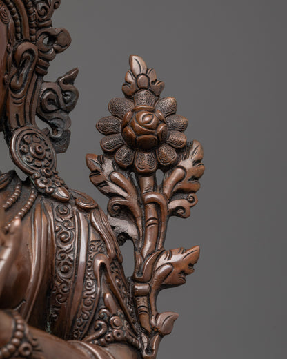 Seven-Eyed White Tara Statue | Protector of Health