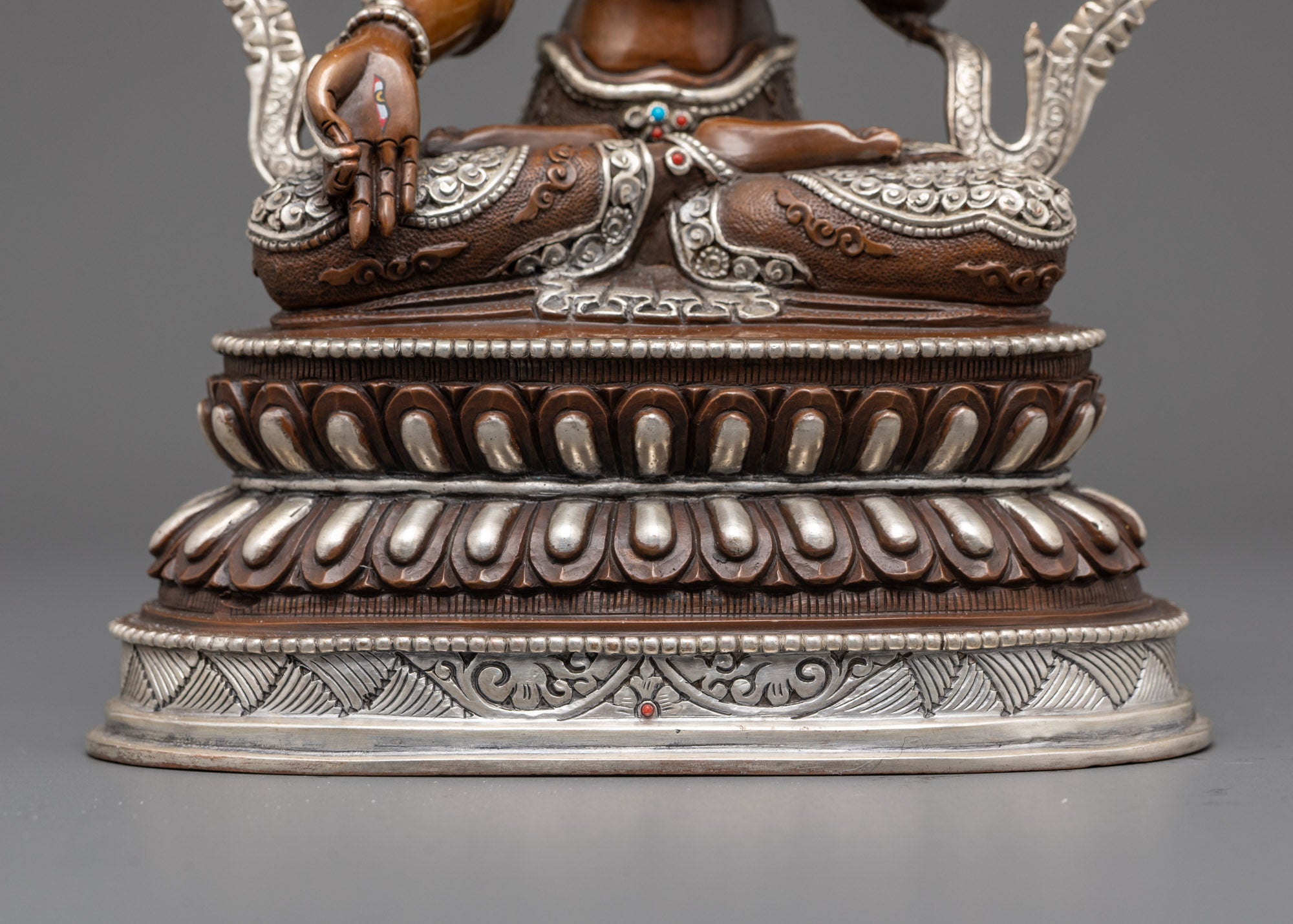 Authentic White Tara Statue | Handcrafted Spiritual Art from Patan