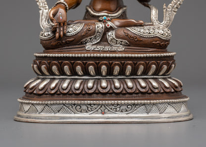 Authentic White Tara Statue | Handcrafted Spiritual Art from Patan