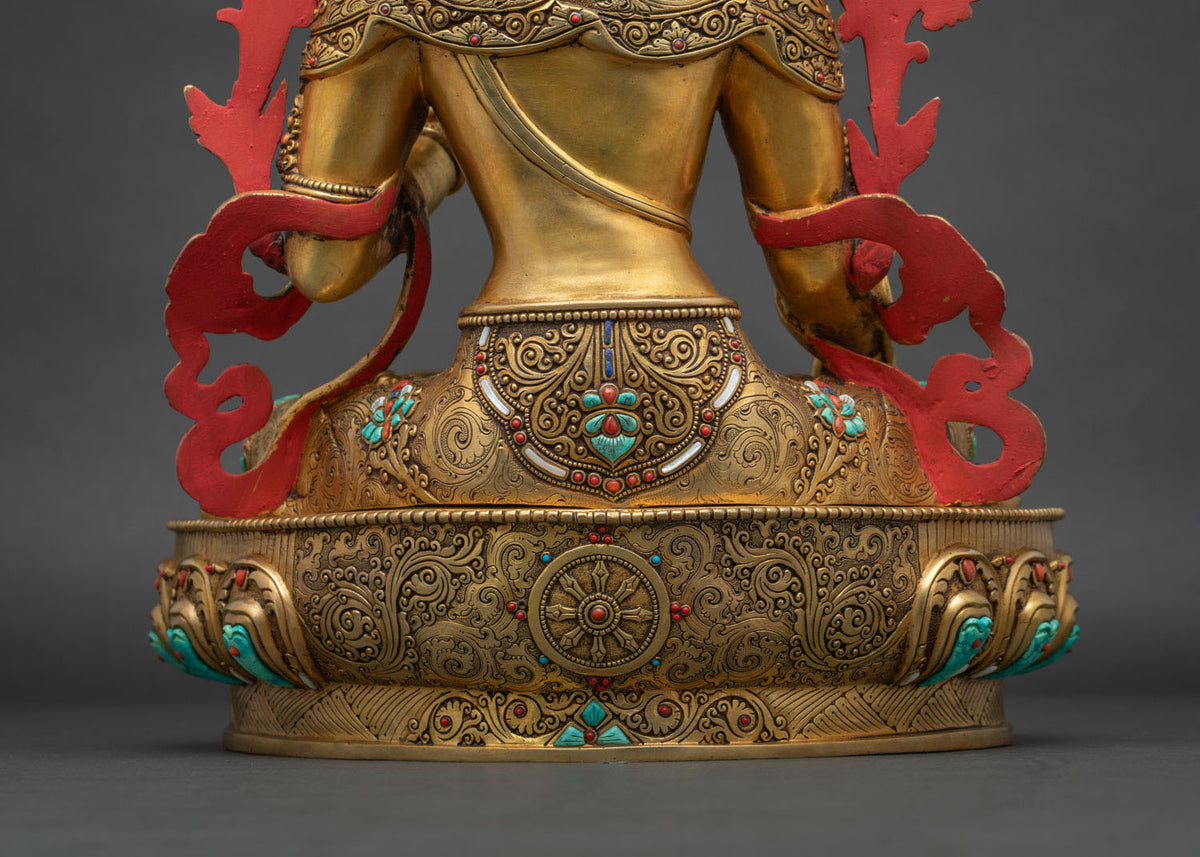 The White Tara Statue from Nepal | Buddhist Sculpture of Compassion