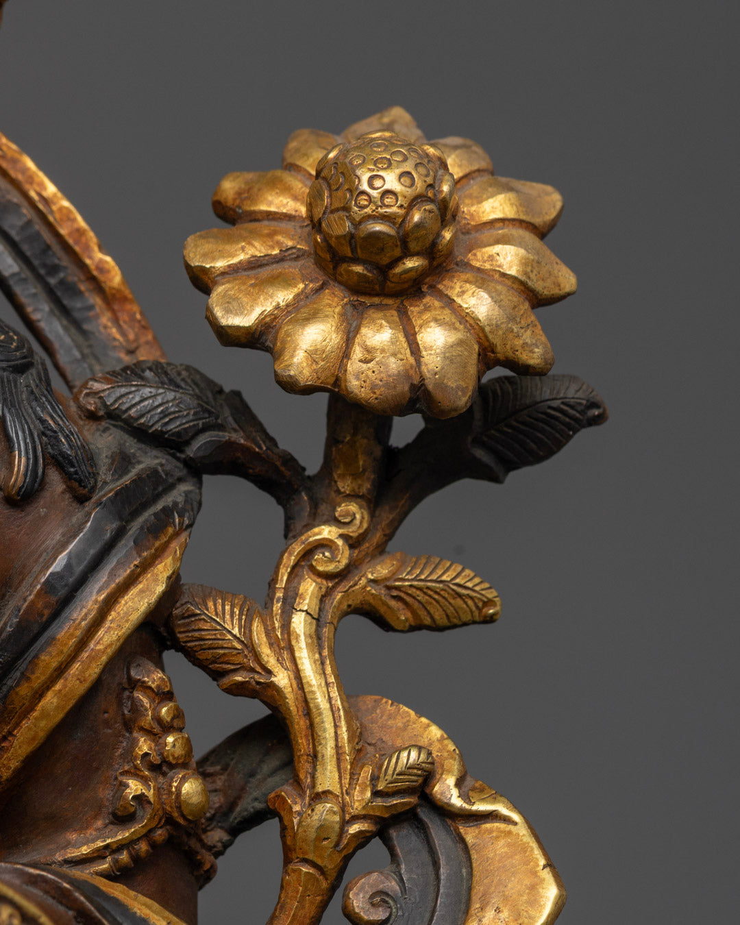 Oxidized White Tara Statue | Himalayan Buddhist Art