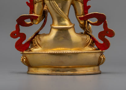 White Tara Statue | Handcrafted Buddhist Deity from Nepal