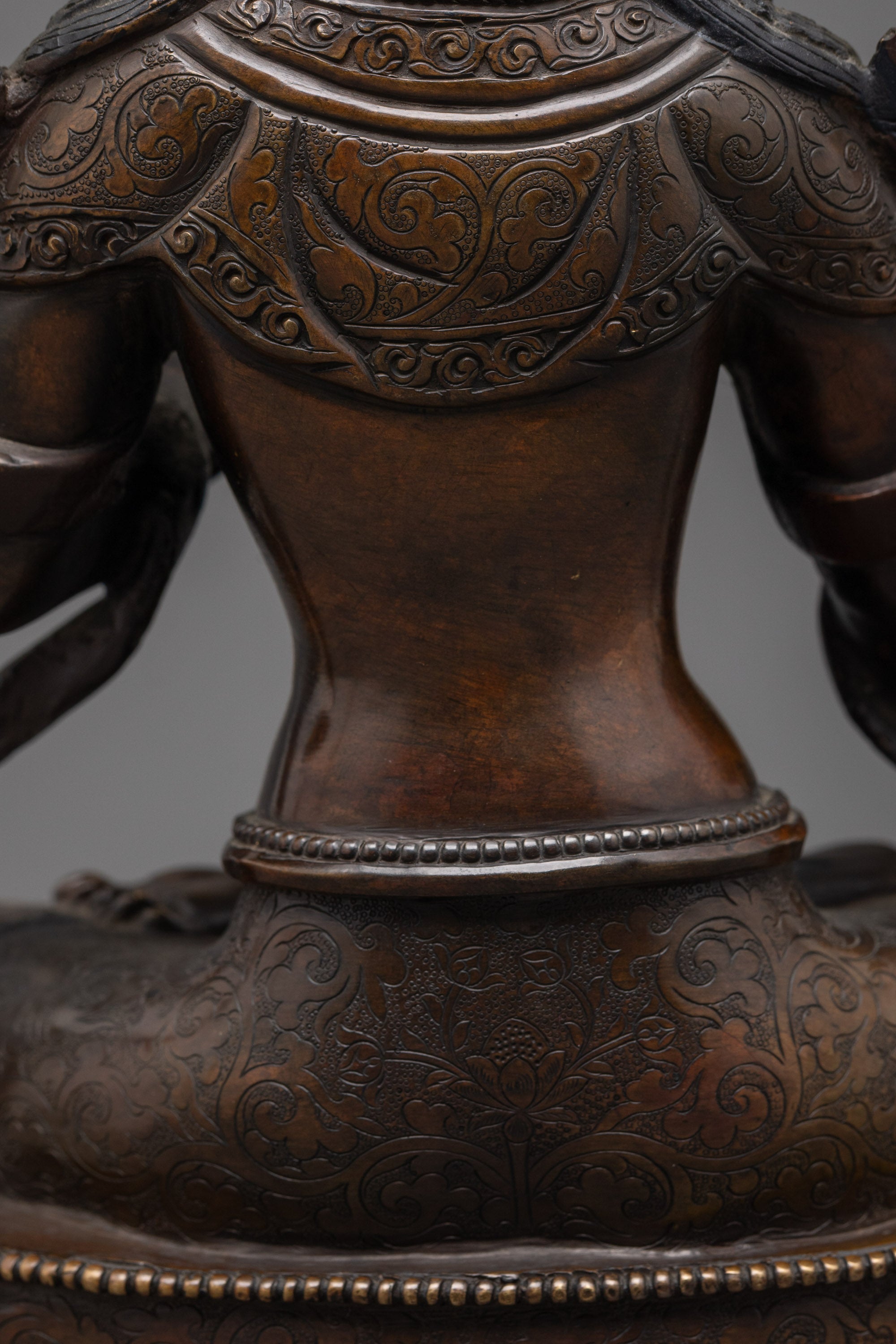Oxidized Copper White Tara Statue | Himalayan Artwork