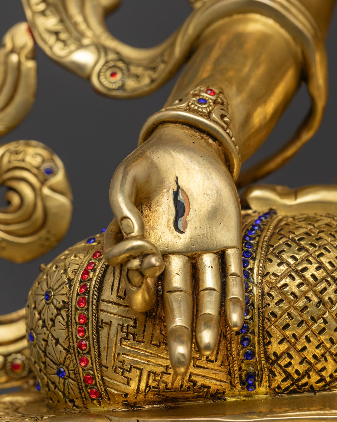 Handcrafted White Tara Statue from Nepal