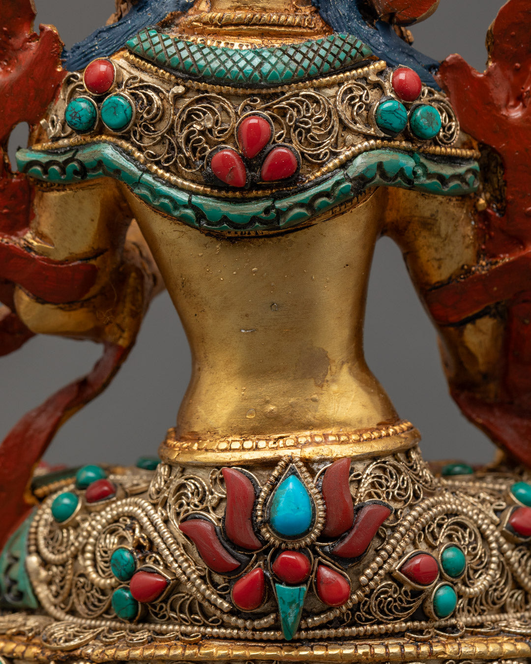 Premium White Tara Statue | Nepali Buddhist Art