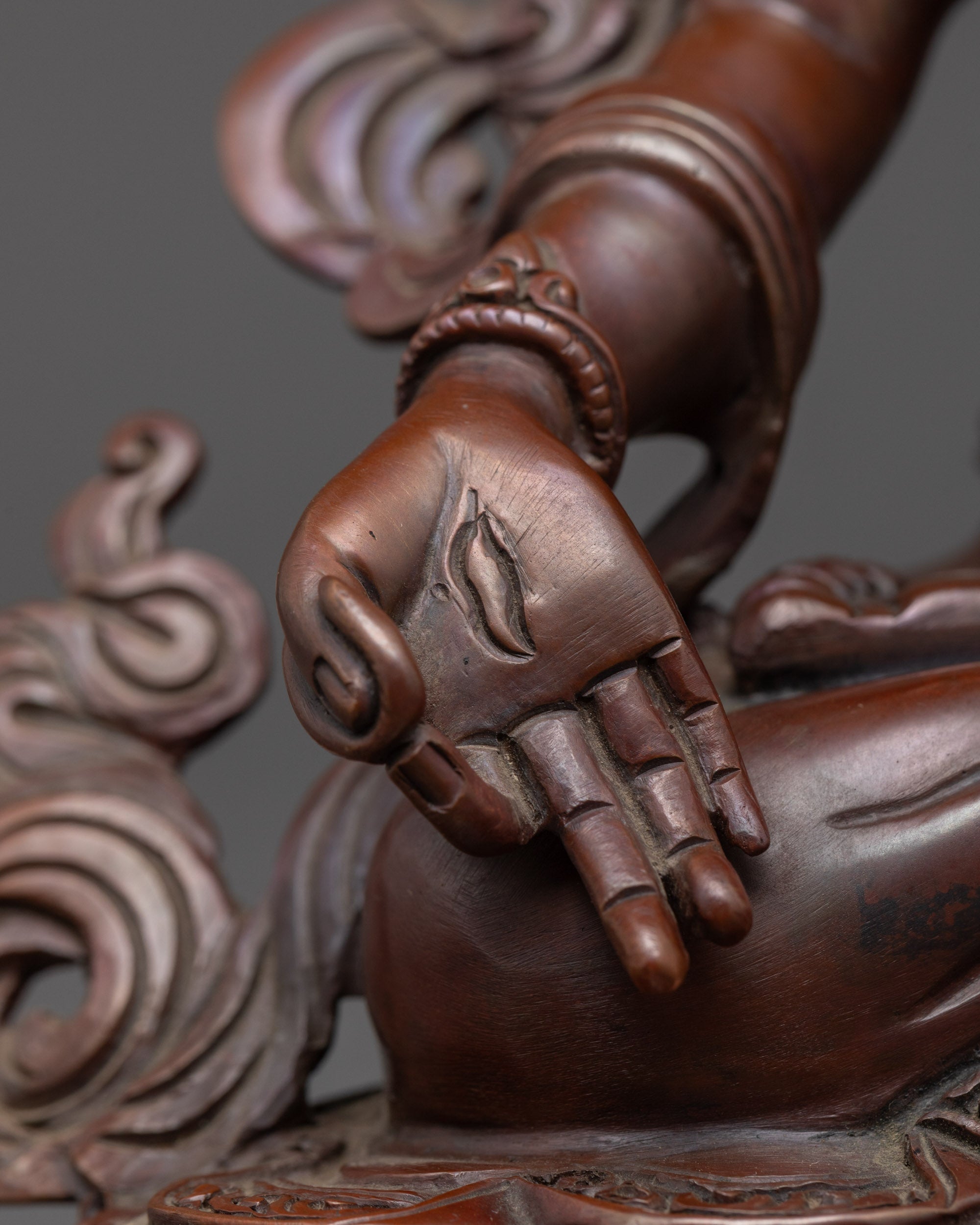 Traditional White Tara Sculpture | Oxidized Tibetan Statue