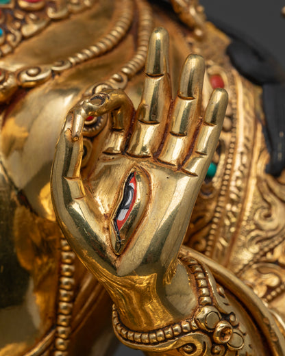 Discover Tranquility: White Tara Statue Artwork Collection
