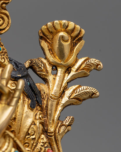 White Tara Statue | Handcrafted Buddhist Deity from Nepal