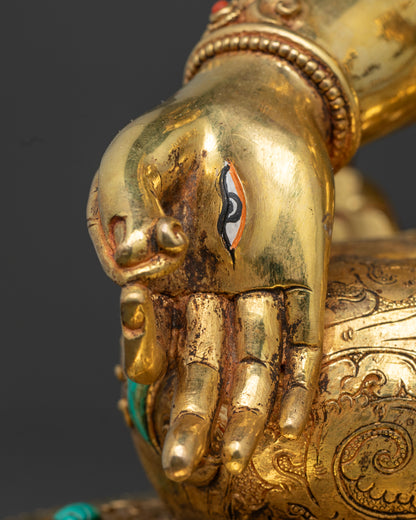 White Tara Statue | Hand-Carved Himalayan Buddhist