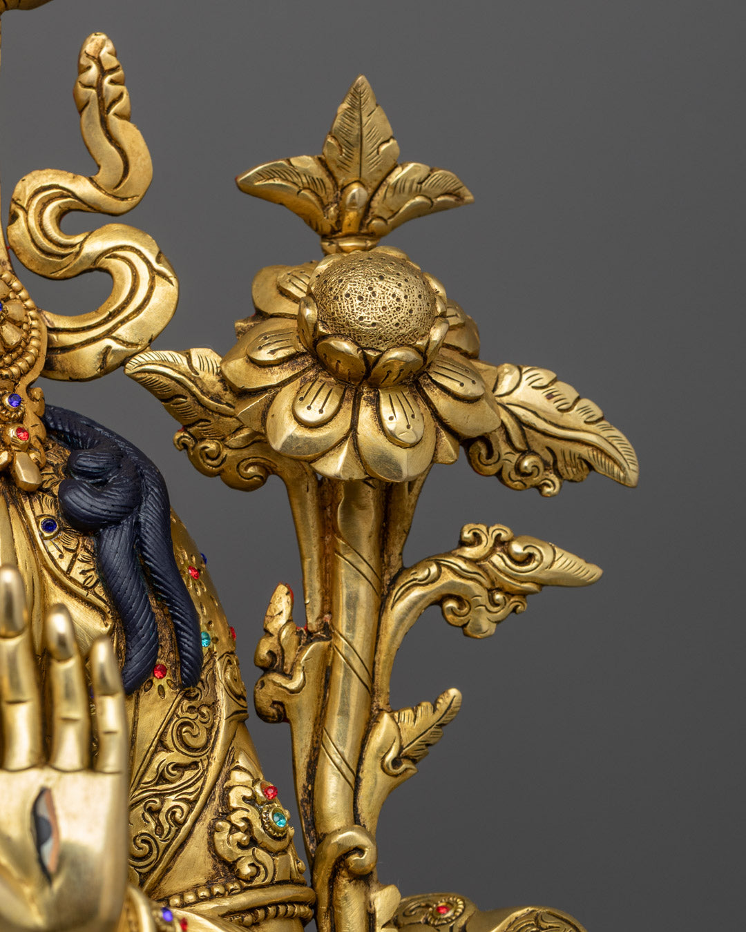 Handcrafted White Tara Statue from Nepal