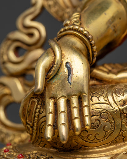 White Tara Statue | Handmade Spiritual Art
