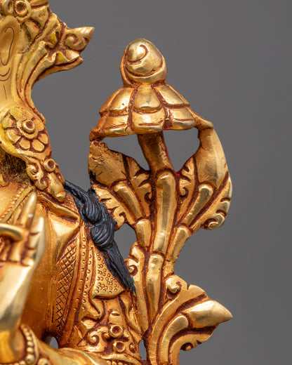 Buy Hand-Carved White Tara Statue | Himalayan Buddhist Deity