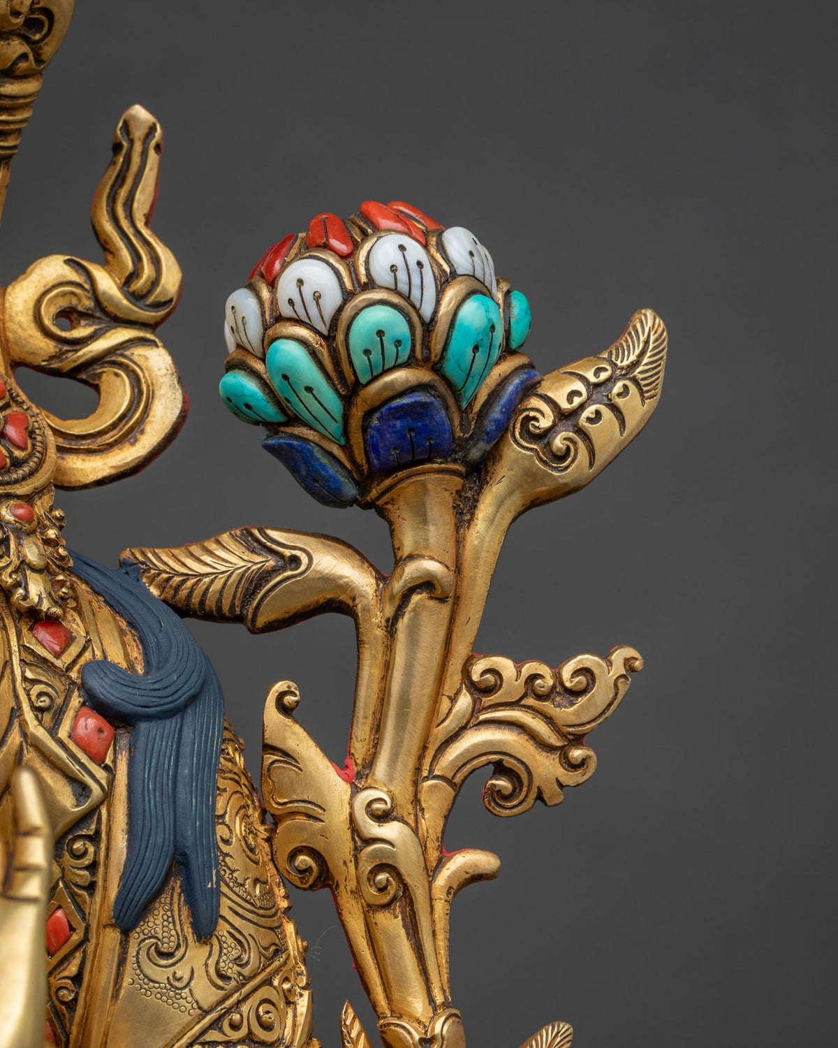 The White Tara Statue from Nepal | Buddhist Sculpture of Compassion