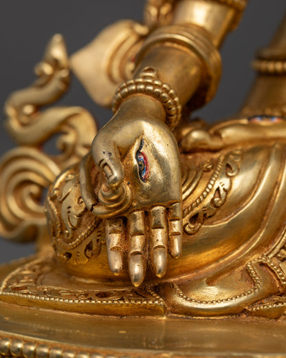White Tara Statue | Bodhisattva of Longevity