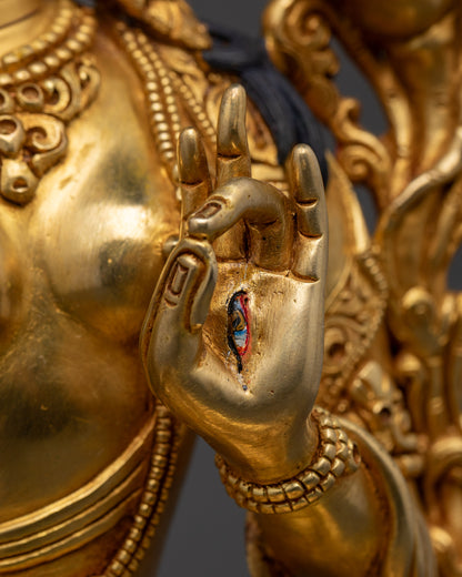 White Tara Statue | Bodhisattva of Longevity