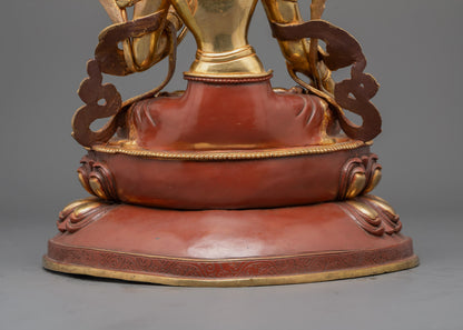 Nepalese White Tara Statue | Buddhist Goddess of Long Life