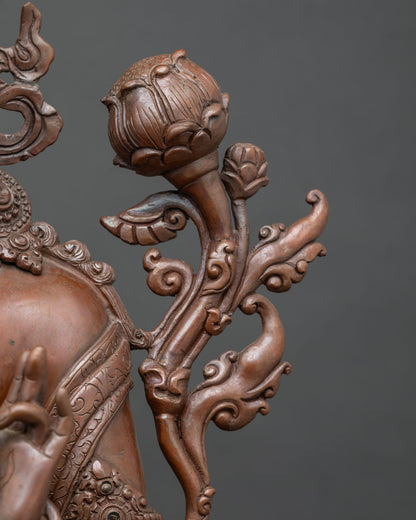 White Tara Statue | Seven Eyed Goddess of Compassion