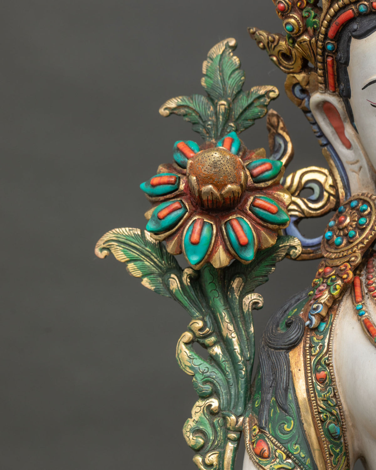 White Tara Statue