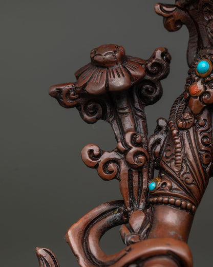 Oxidized White Tara Statue | Mother of Compassion and Long Life