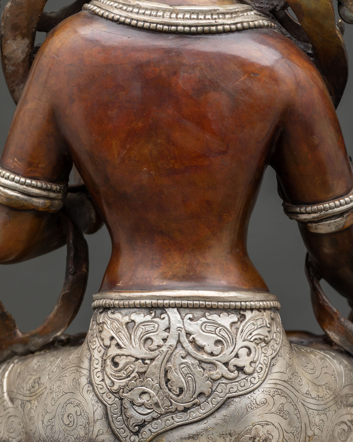 Oxidized Copper White Tara Statue | Elevate Your Meditation Practices