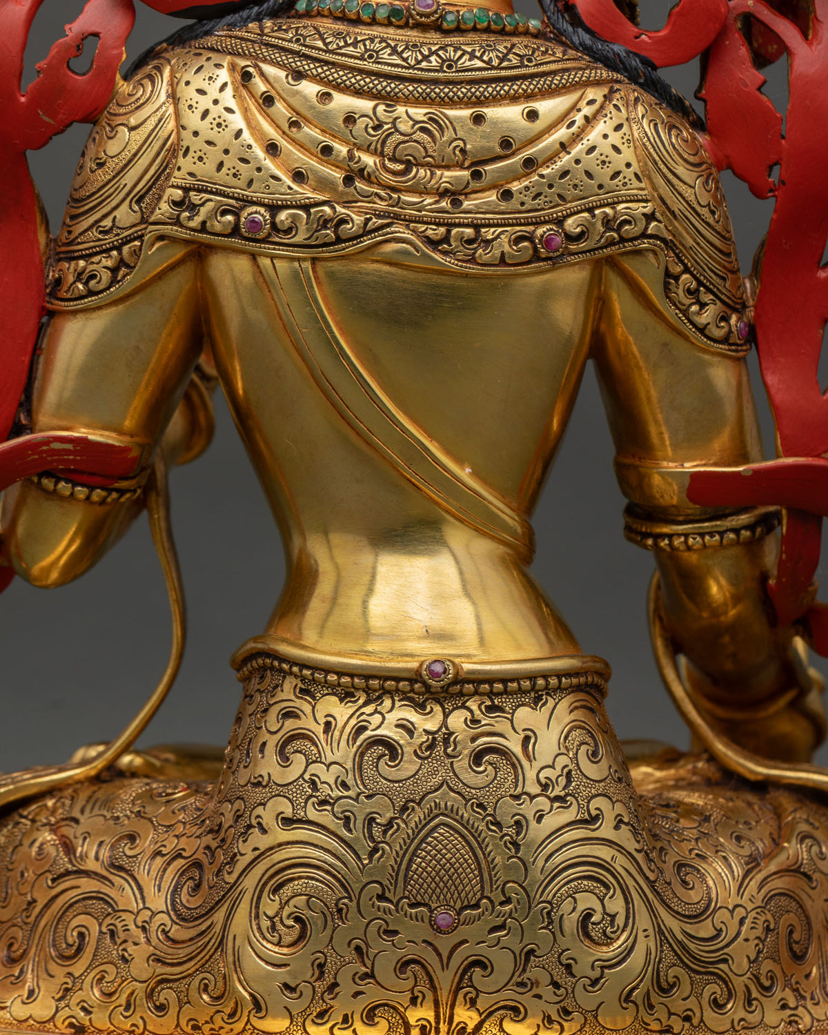 Buddhist White Tara Statue – Seven-Eyed Goddess of Longevity